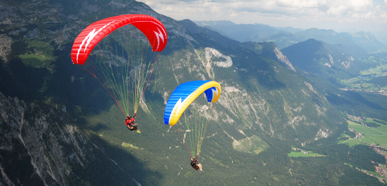 PARAGLIDING IN ALMATY