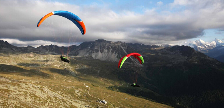 PARAGLIDING IN ALMATY