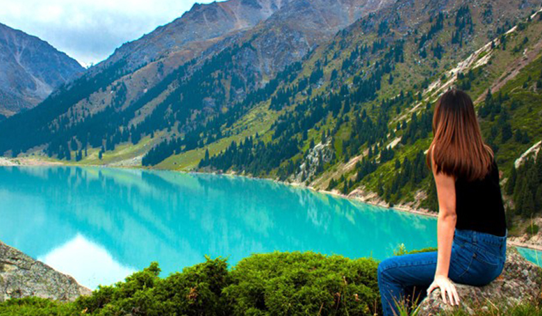 Almaty with Issyk Lake